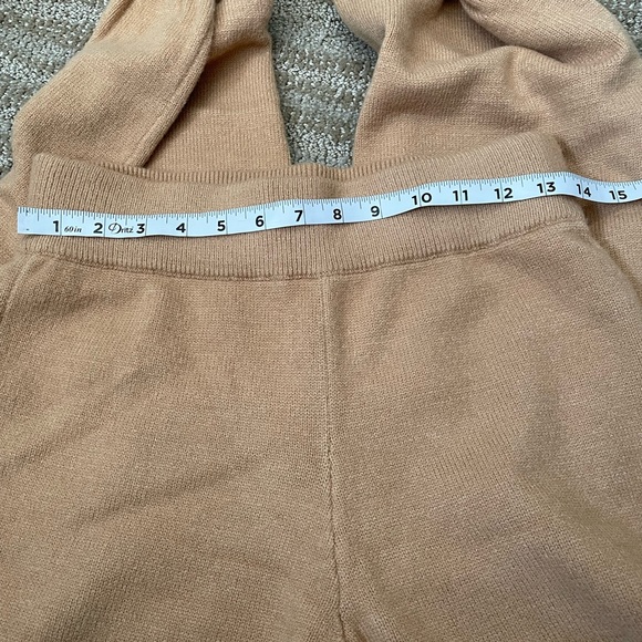 Song of Style Tan Sweater Pants Jogger Bottom - Picture 4 of 4